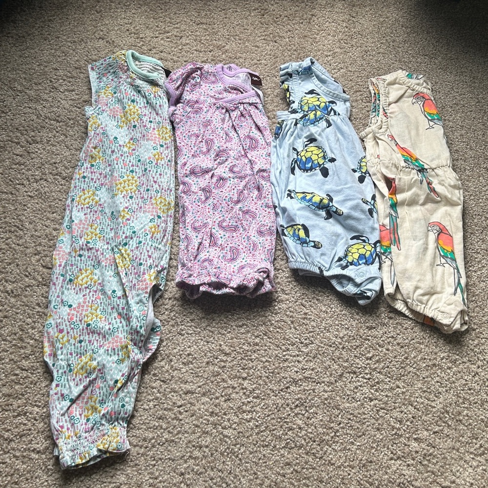 Tea Collection Rompers
